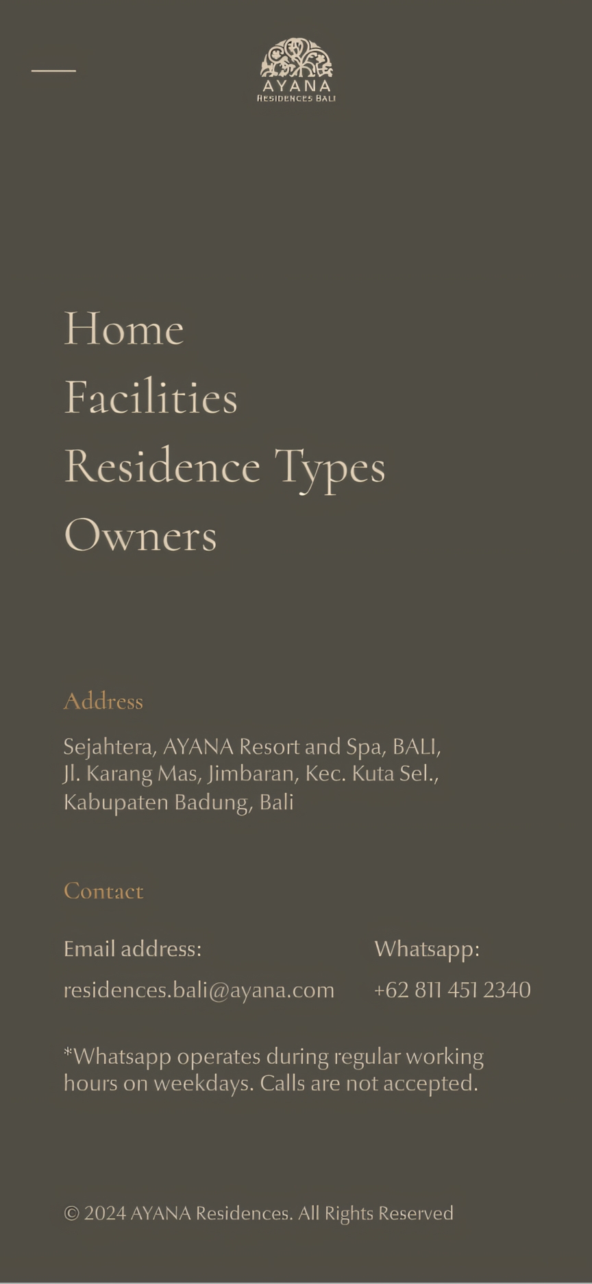 Ayana Residences — Fleava - Bali, Jakarta & Singapore Digital Agency