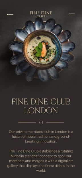 Fine Dine Club — Fleava - Bali, Jakarta & Singapore Digital Agency