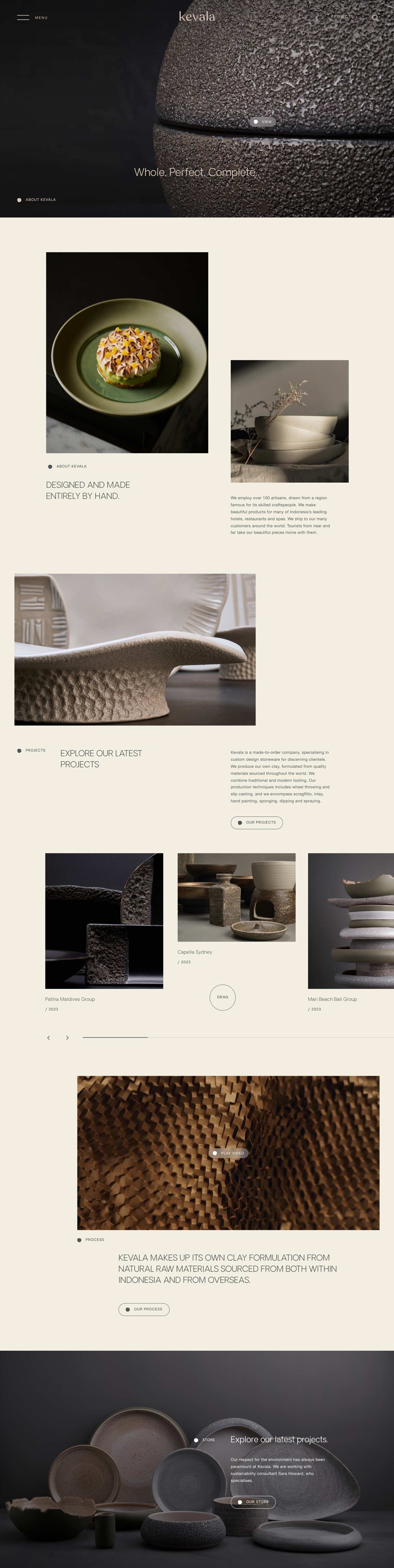 Kevala Website by Fleava - Bali, Jakarta & Singapore Digital Agency
