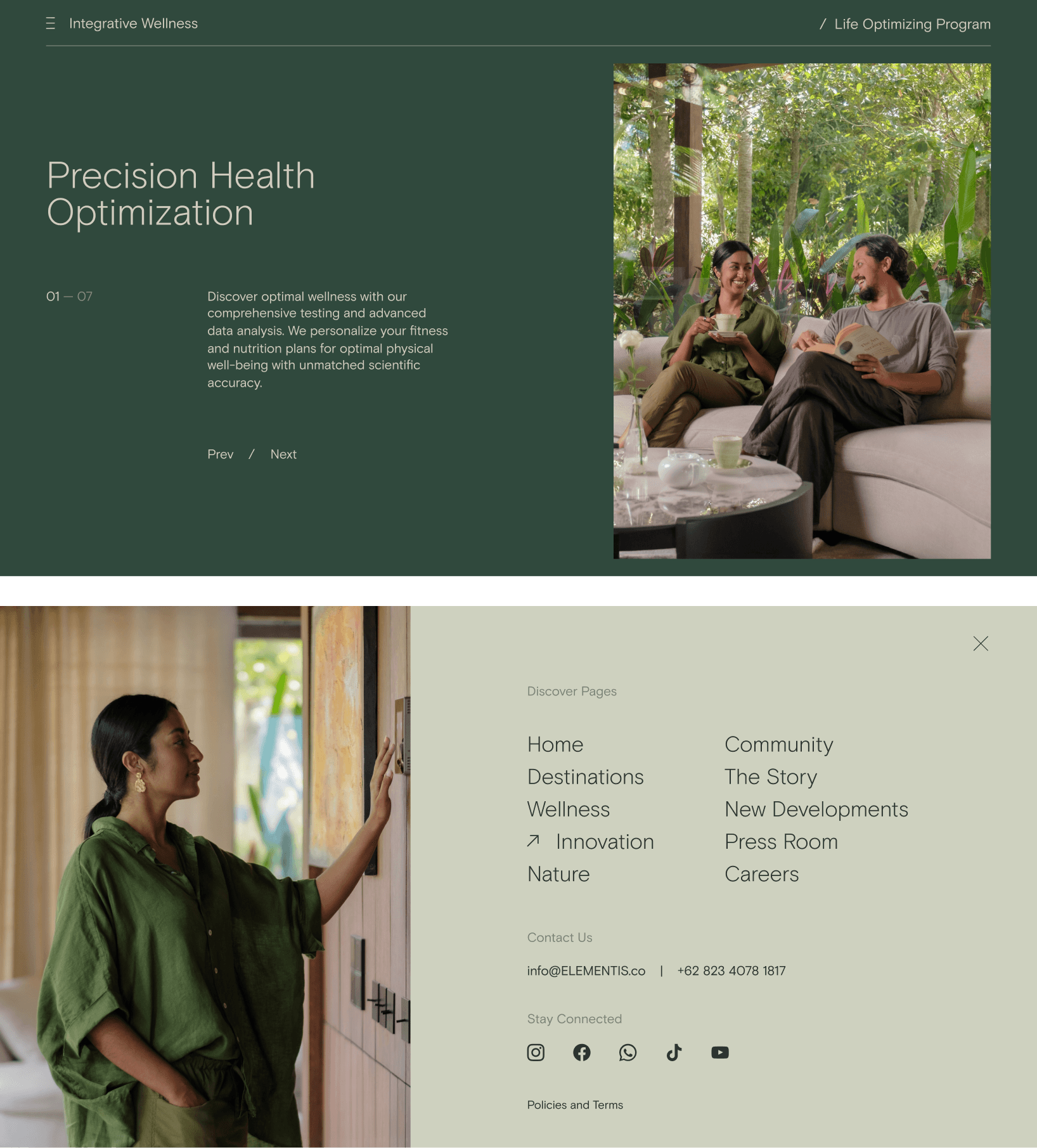 ELEMENTIS Website by Fleava - Bali, Jakarta & Singapore Digital Agency
